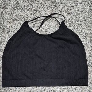 Colsie Black Stretch Top